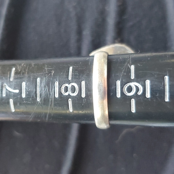 New Titanium Crystal 925 Silver Ring. - Picture 15 of 16